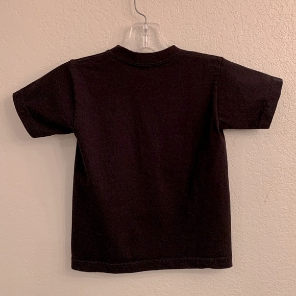 Boys black with rasta fade graphic tee “Bad Brains” - Picture 3 of 7